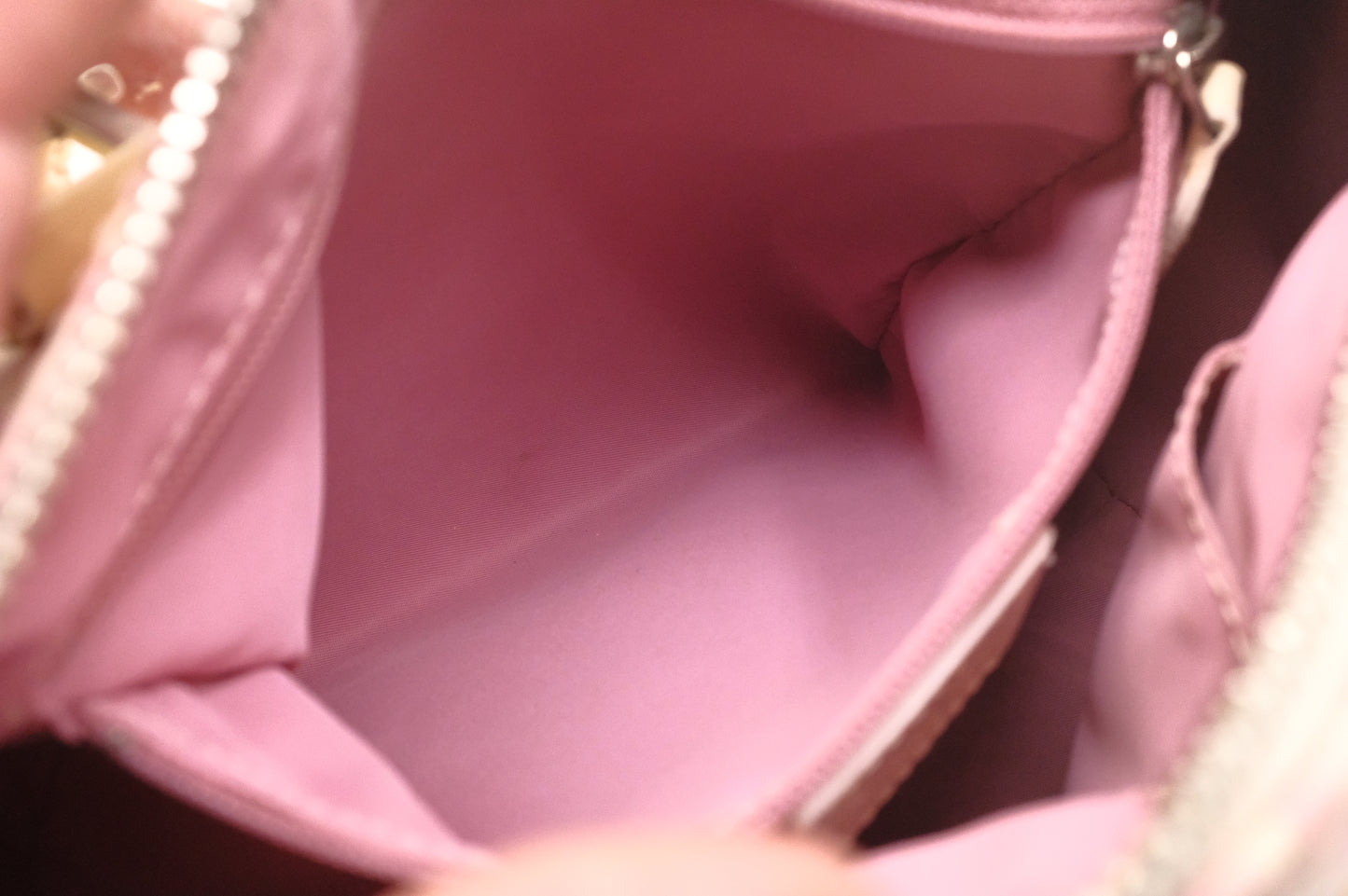 Dior Small Boston Bag in Pink Oblique Coated Canvas