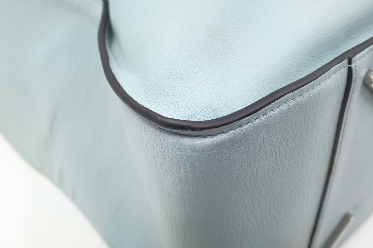 Loewe Small Hammock in Light Blue Leather