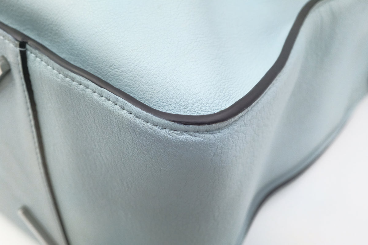Loewe Small Hammock in Light Blue Leather