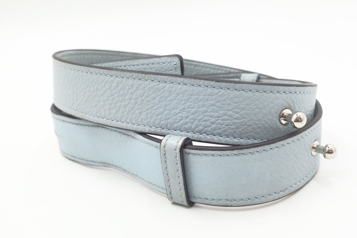 Loewe Small Hammock in Light Blue Leather
