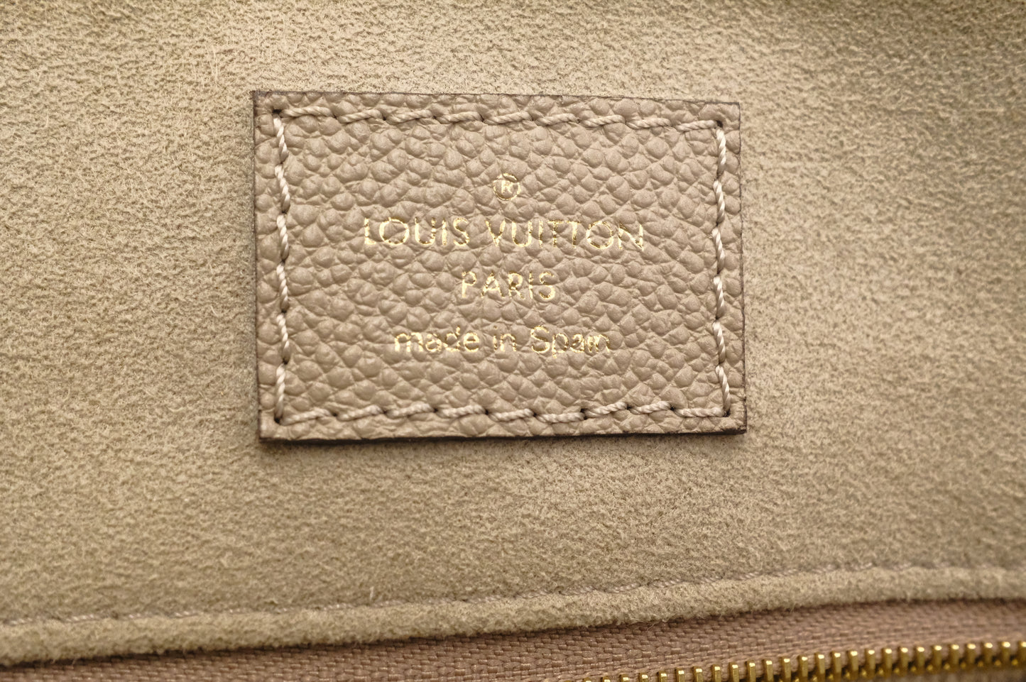 Louis Vuitton Grand Palais in Turtledove Empreinte Leather