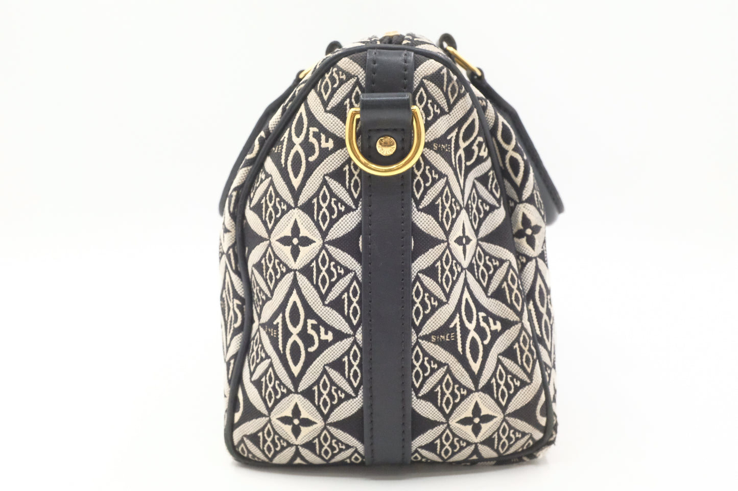 Louis Vuitton 'Since 1854' Speedy 25 Bandouliere in Gray Canvas