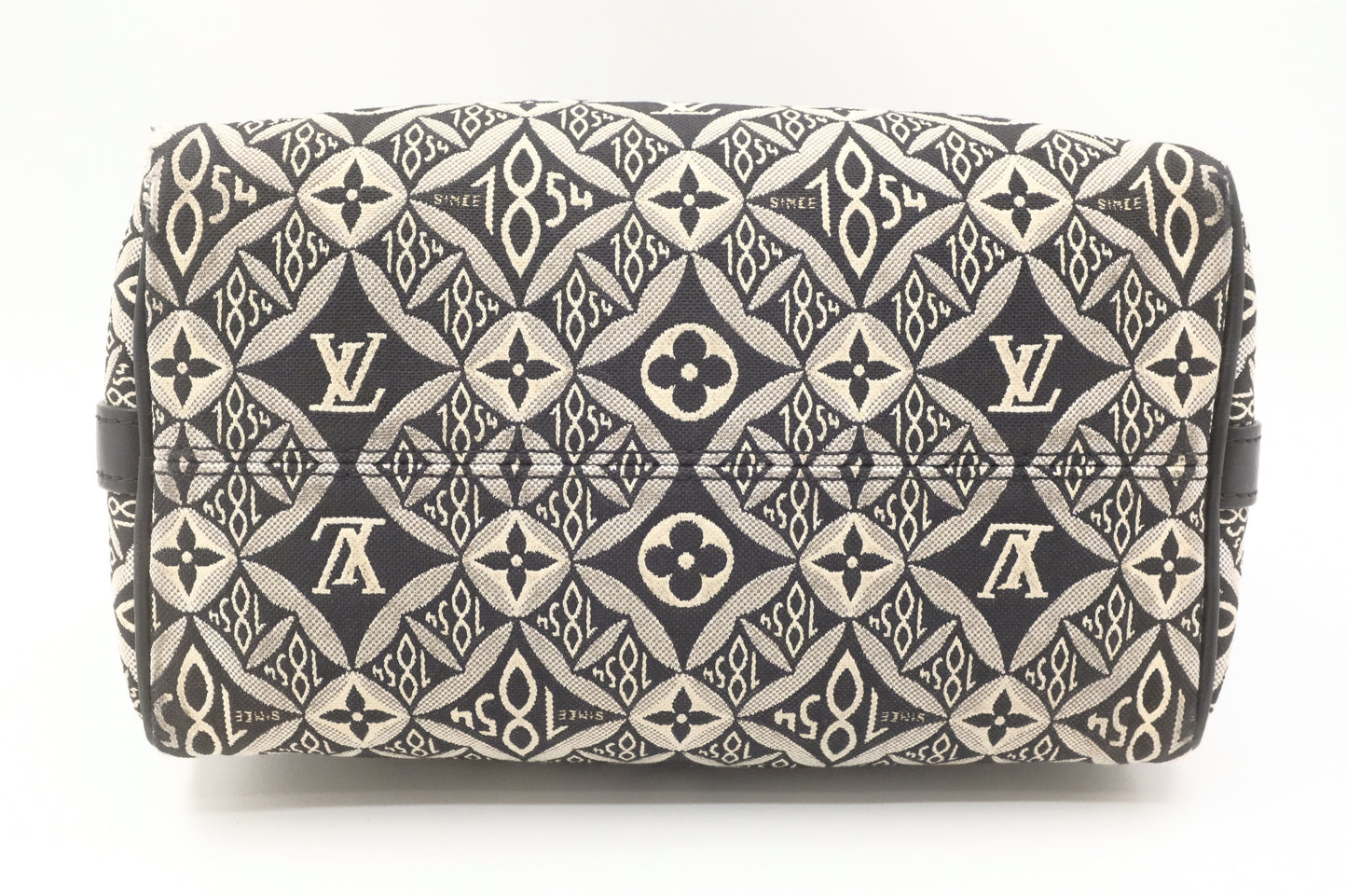 Louis Vuitton 'Since 1854' Speedy 25 Bandouliere in Gray Canvas