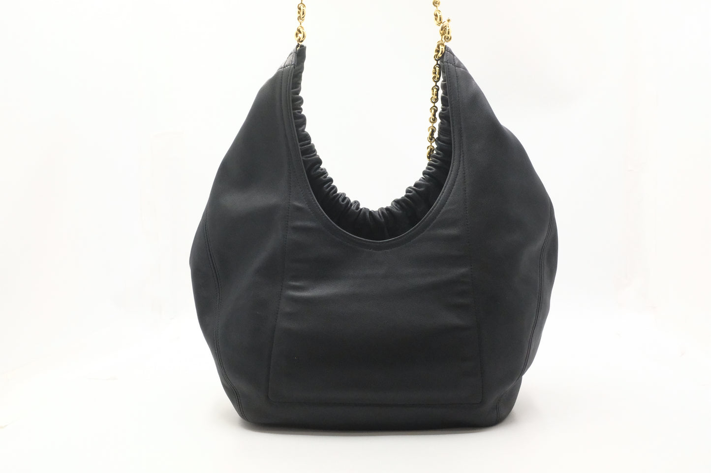 Loewe Medium Squeeze Bag in Black Leather
