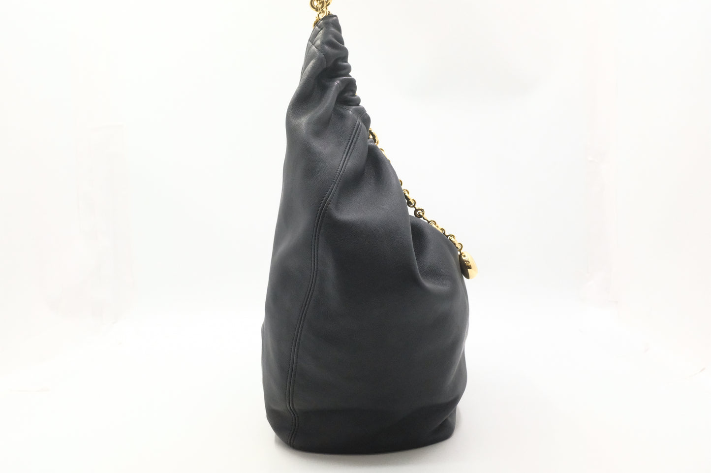 Loewe Medium Squeeze Bag in Black Leather