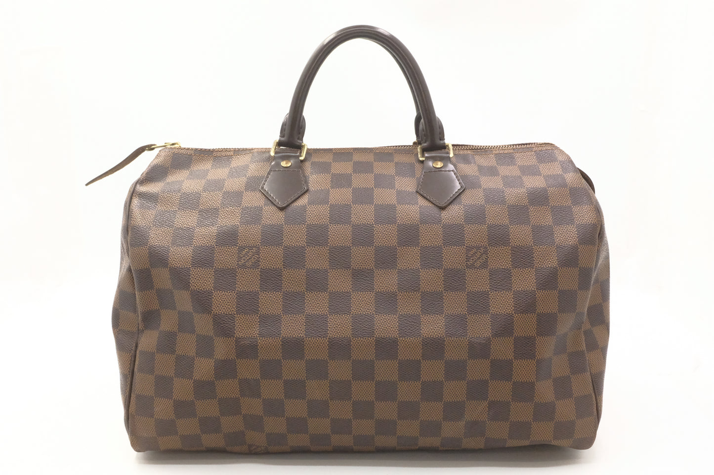 Louis Vuitton Speedy 35 in Damier Ebene Canvas