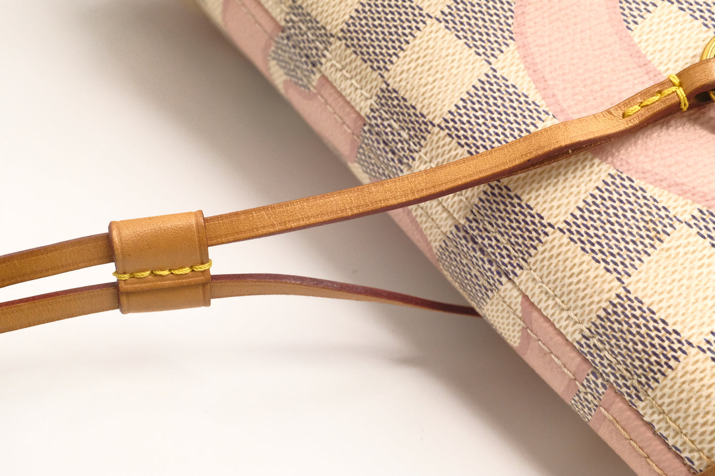 Louis Vuitton Neverfull MM in Tahitienne Damier Azur Canvas