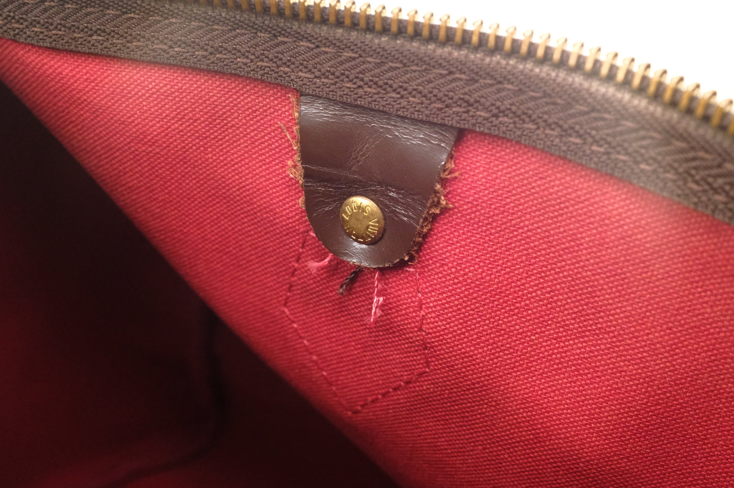 Louis Vuitton Speedy 35 in Damier Ebene Canvas