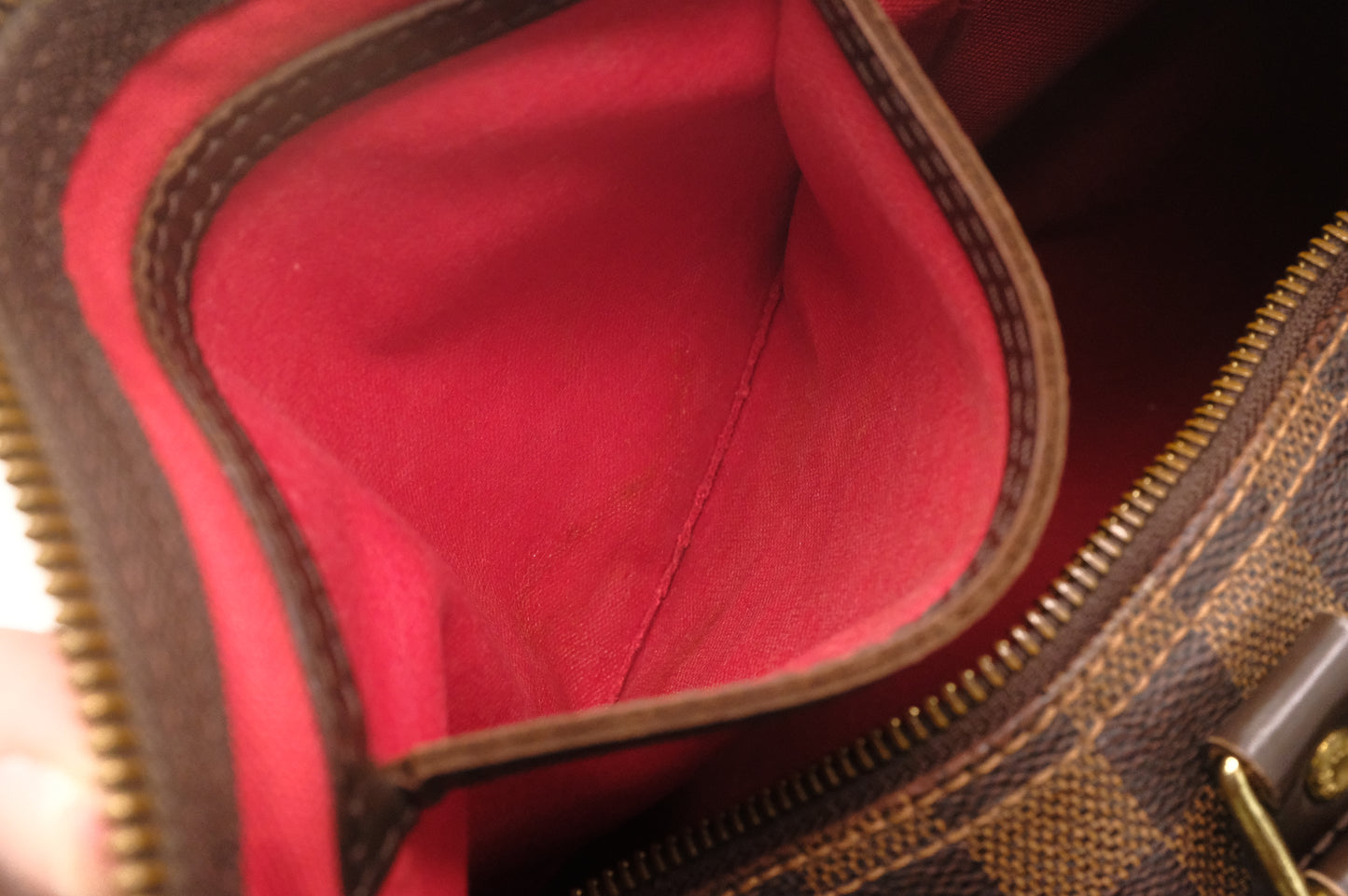 Louis Vuitton Speedy 35 in Damier Ebene Canvas