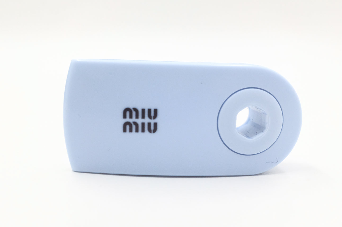 Miu Miu Pencils Holder in Green Leather