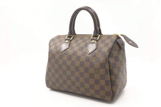 Louis Vuitton Speedy 25 in Damier Ebene Canvas
