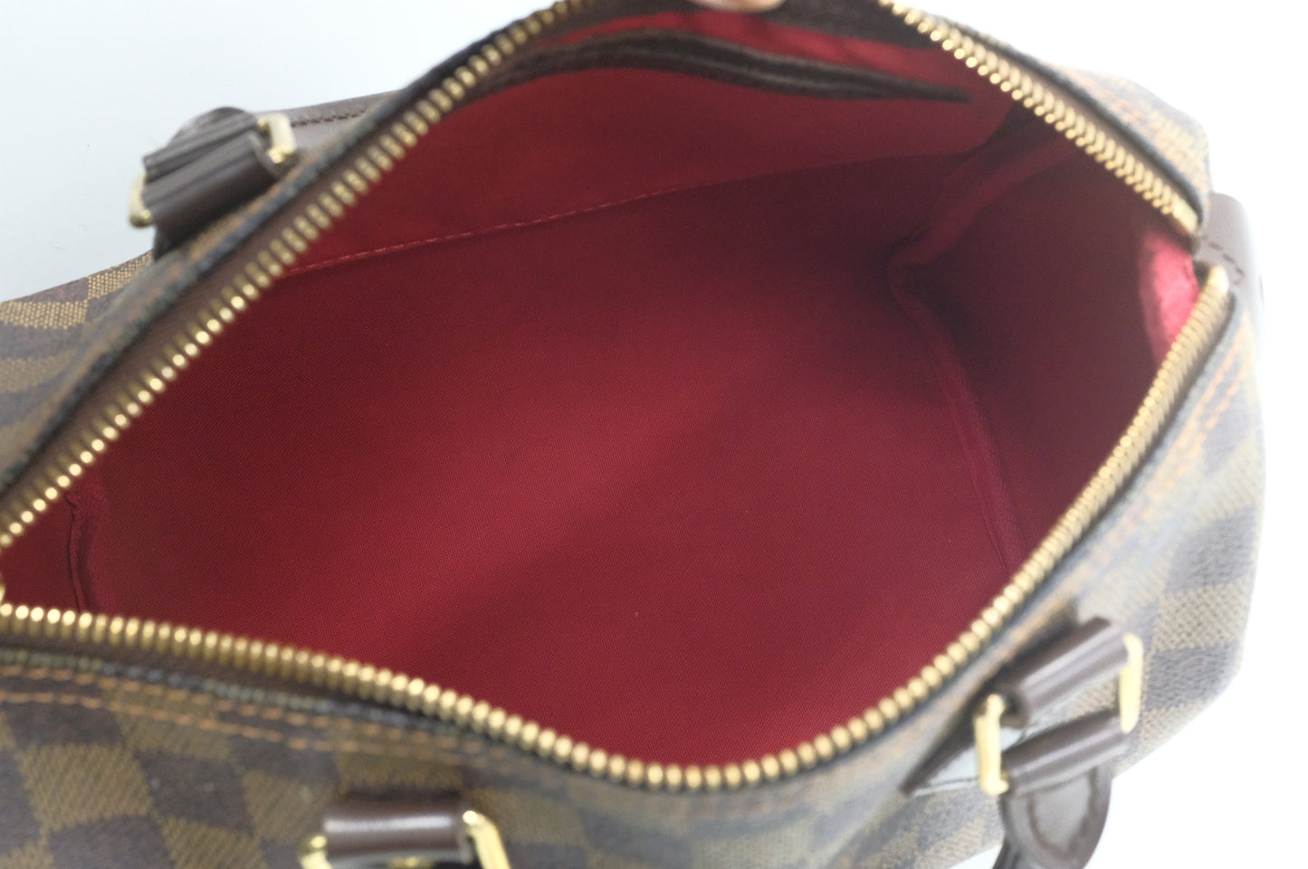 Louis Vuitton Speedy 25 in Damier Ebene Canvas