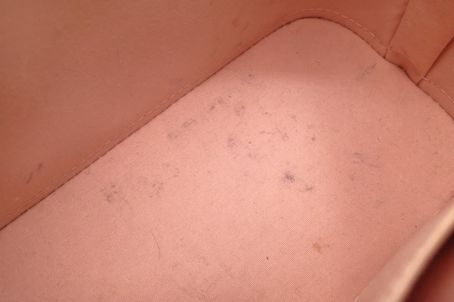 Louis Vuitton Alma BB in Pink Vernis Leather