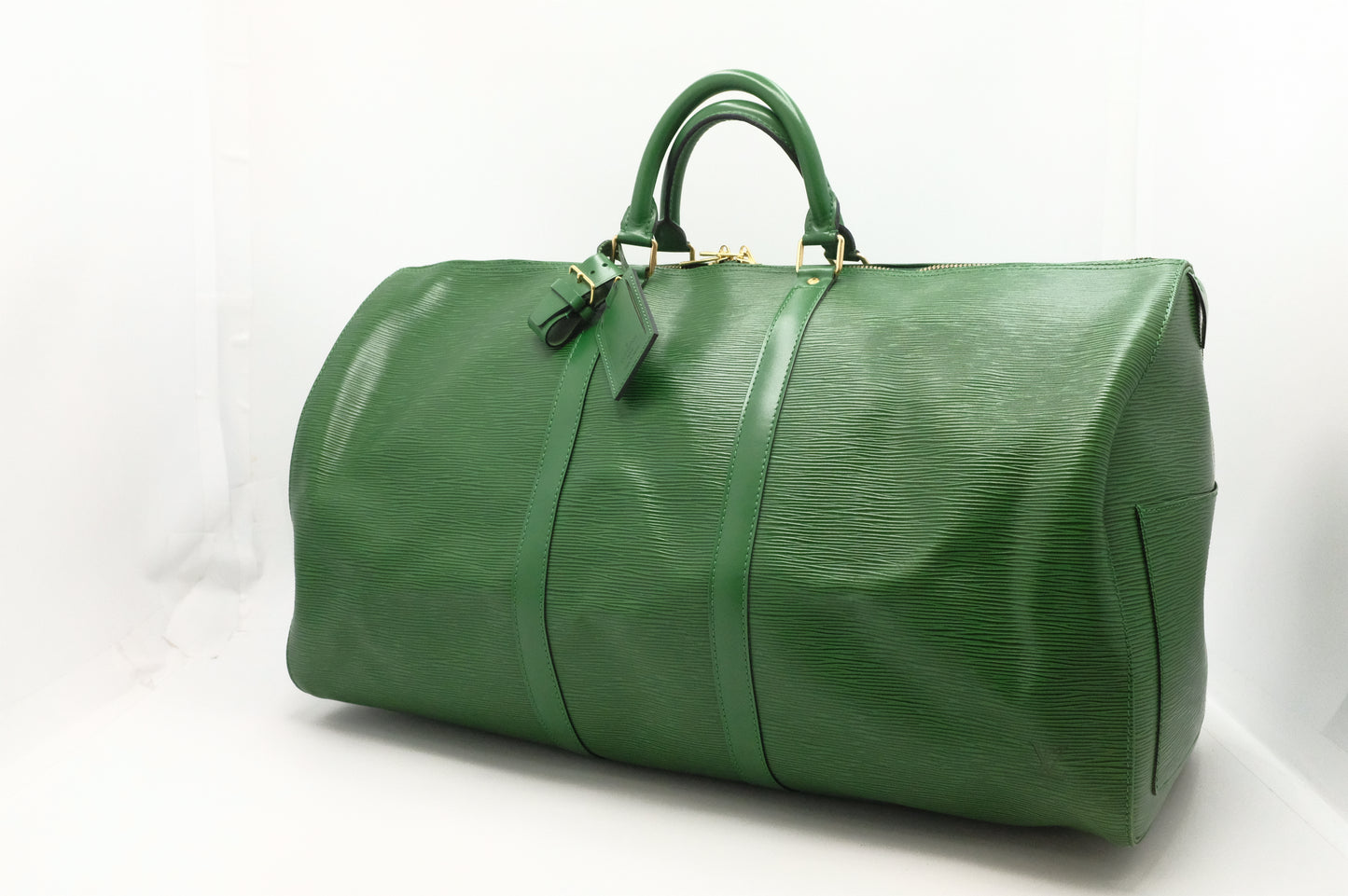 Louis Vuitton Keepall 55 in Green Epi Leather