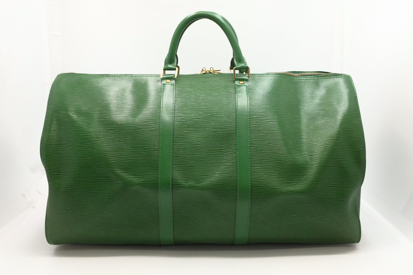 Louis Vuitton Keepall 55 in Green Epi Leather