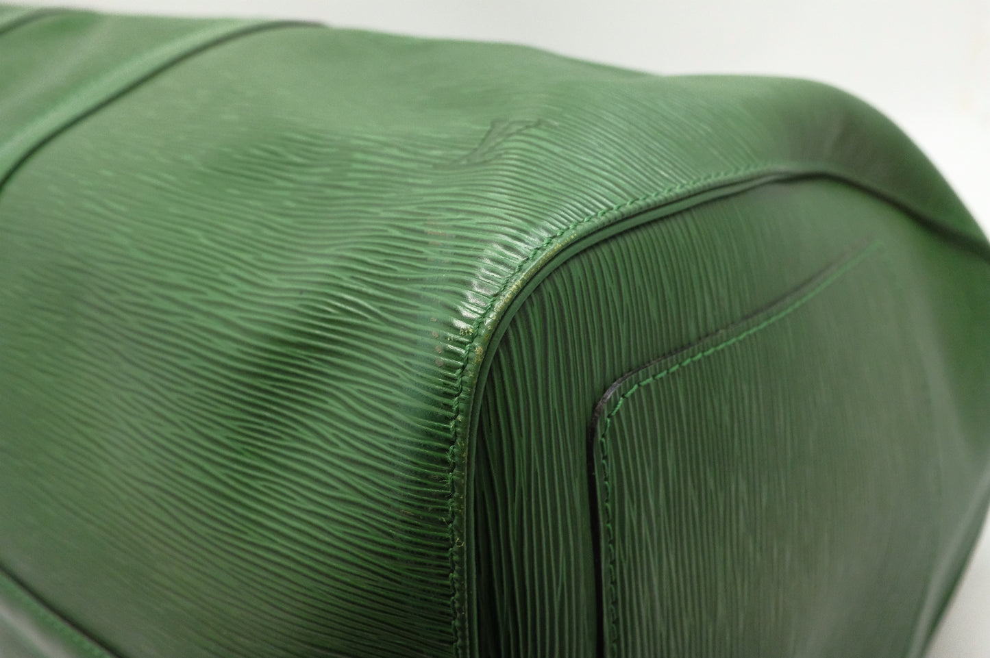Louis Vuitton Keepall 55 in Green Epi Leather