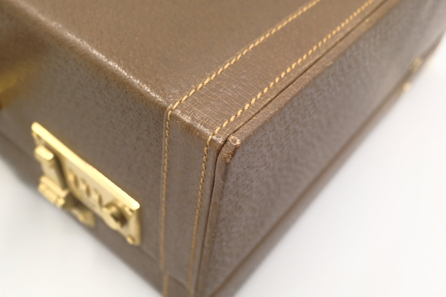 Gucci Attache Case in Brown Leather