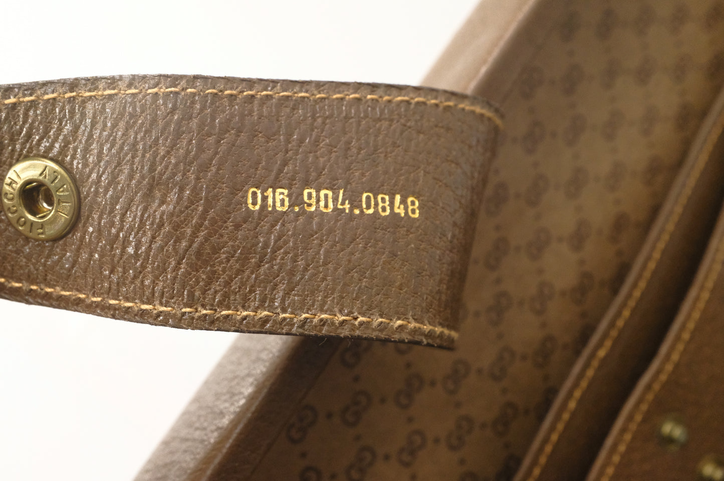 Gucci Attache Case in Brown Leather