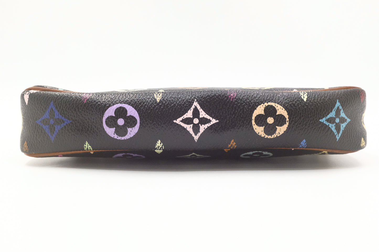 Louis Vuitton Pochette Accessoires in Black Multicolor Monogram Canvas
