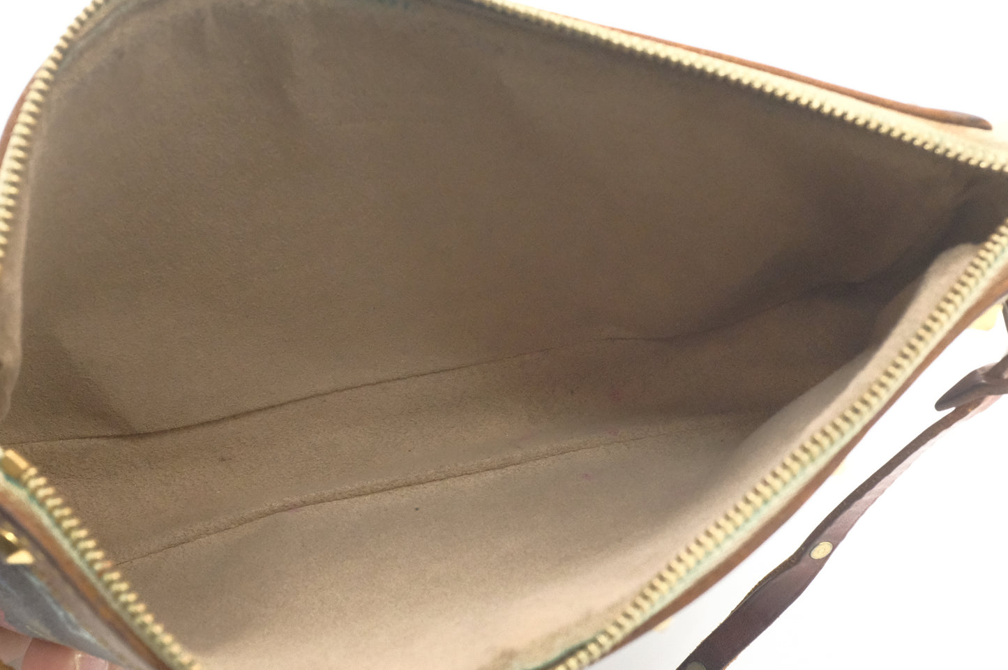 Louis Vuitton Pochette Accessoires in Black Multicolor Monogram Canvas