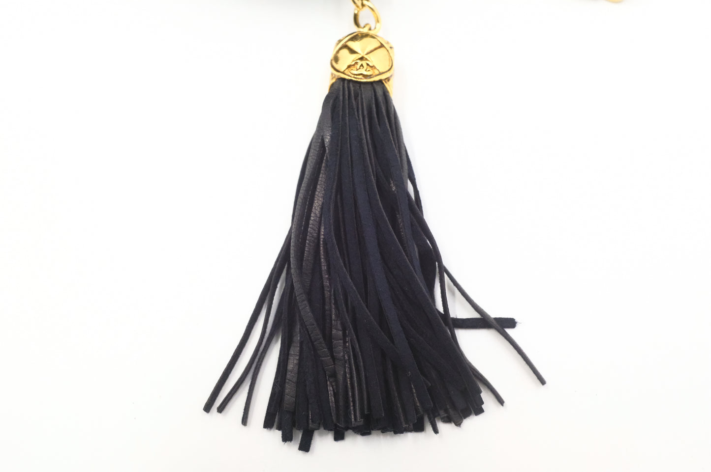 Chanel Chain Camera Bag in Black Lambskin Leather