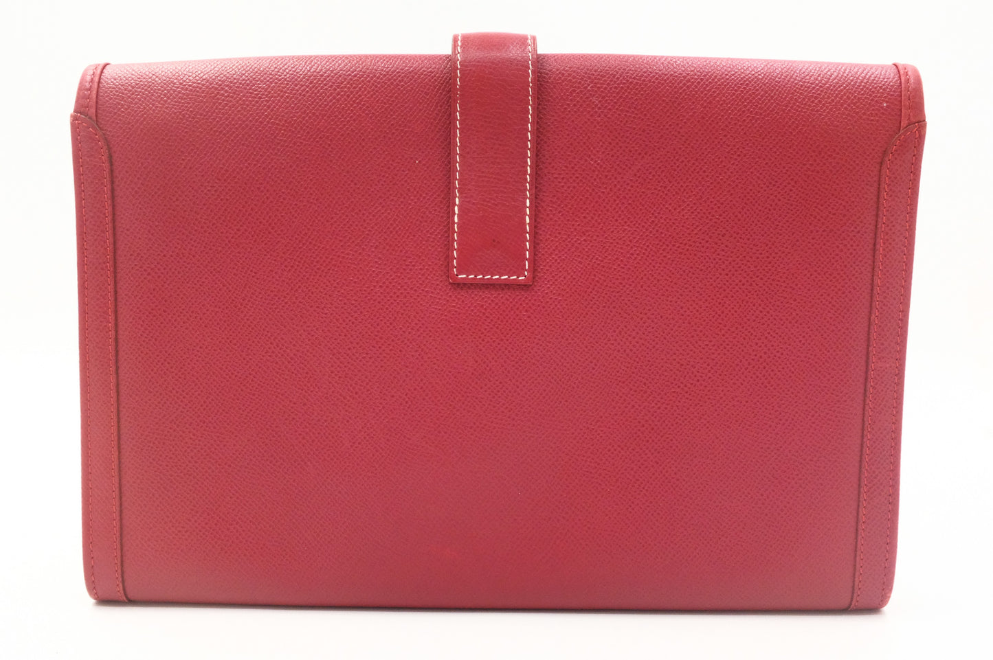 Hermes Jige 29 in Red Leather