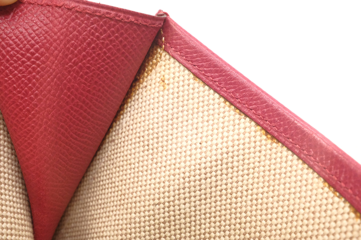 Hermes Jige 29 in Red Leather
