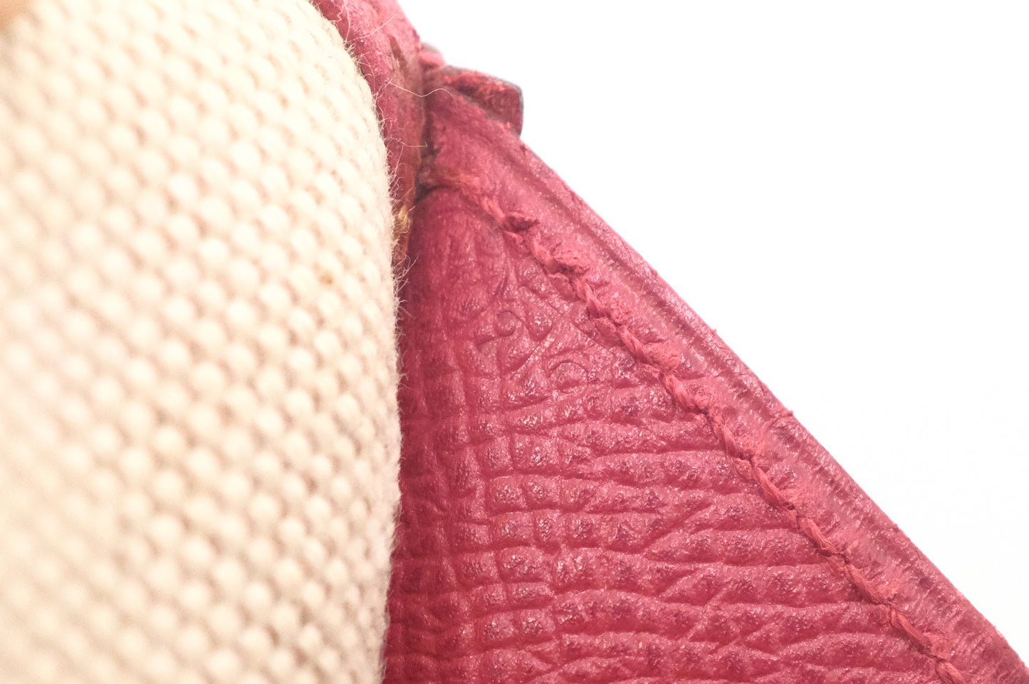 Hermes Jige 29 in Red Leather
