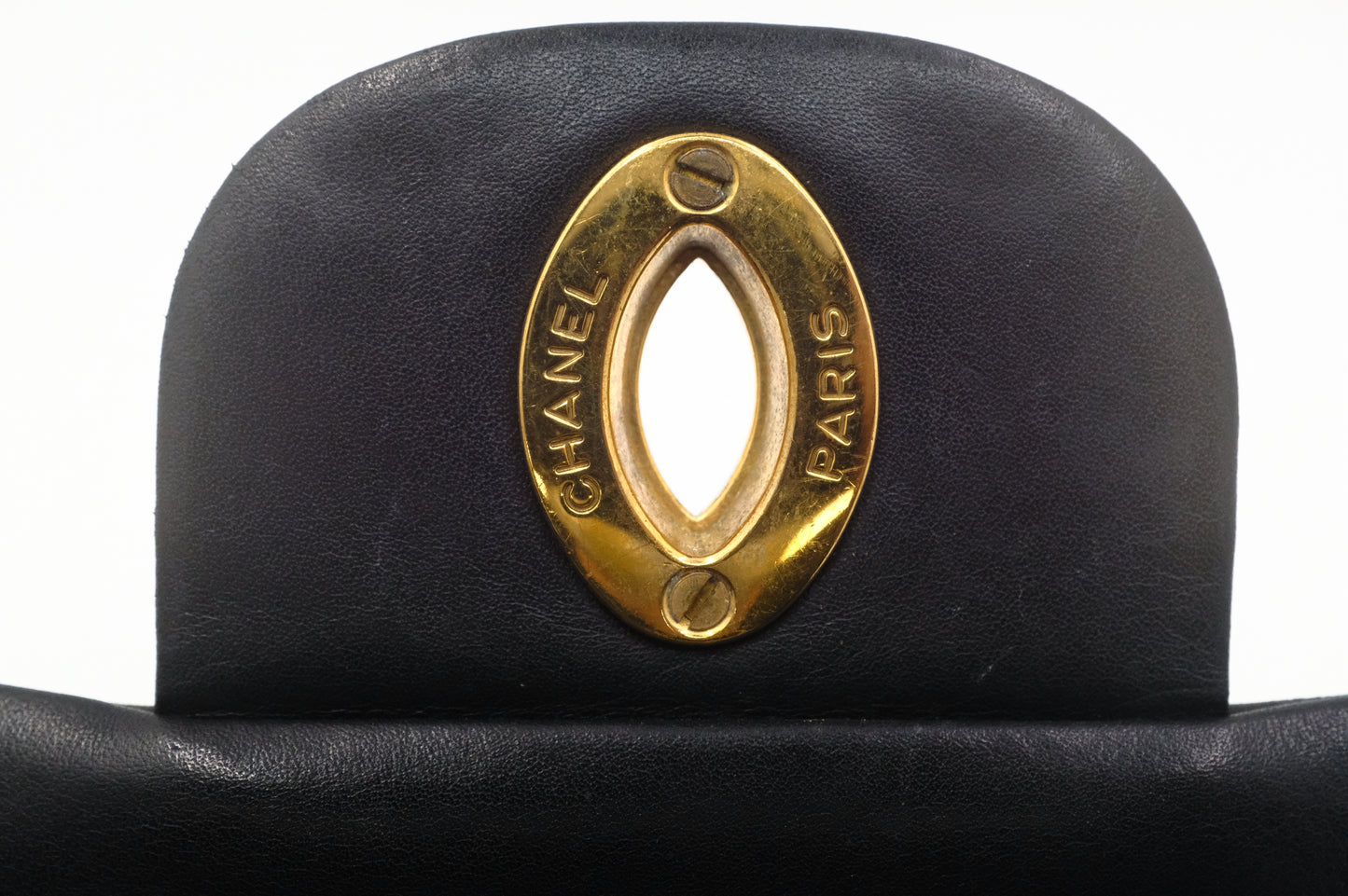 Chanel Maxi Flap in Black Matelassé Leather