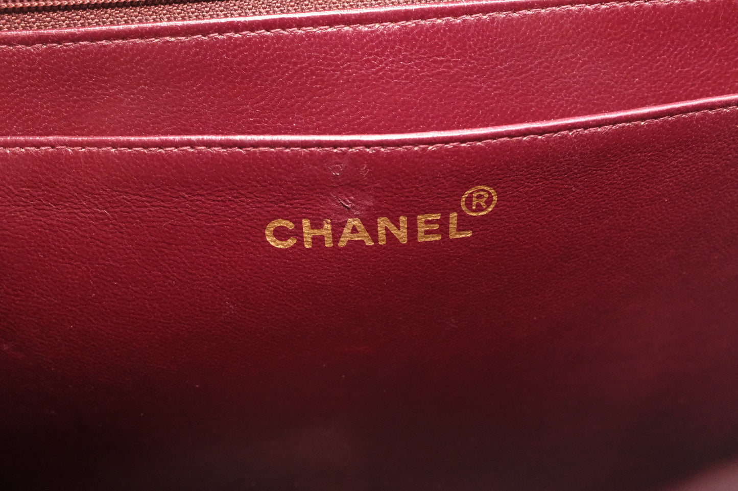 Chanel Maxi Flap in Black Matelassé Leather