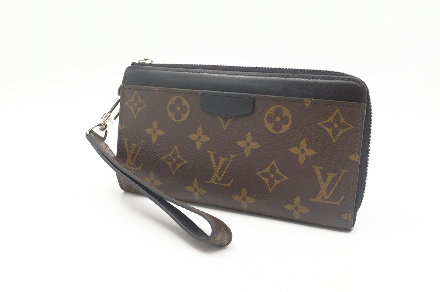 Louis Vuitton Macassar Wristlet Wallet in Monogram Canvas