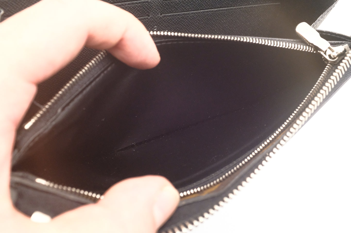 Louis Vuitton Macassar Wristlet Wallet in Monogram Canvas
