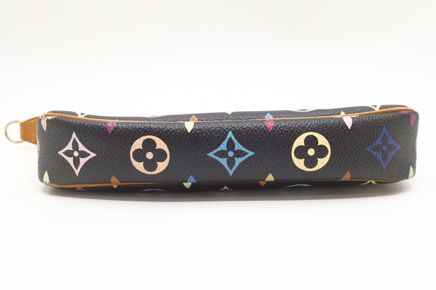 Louis Vuitton Pochette Accessoires in Black Multicolor Monogram Canvas