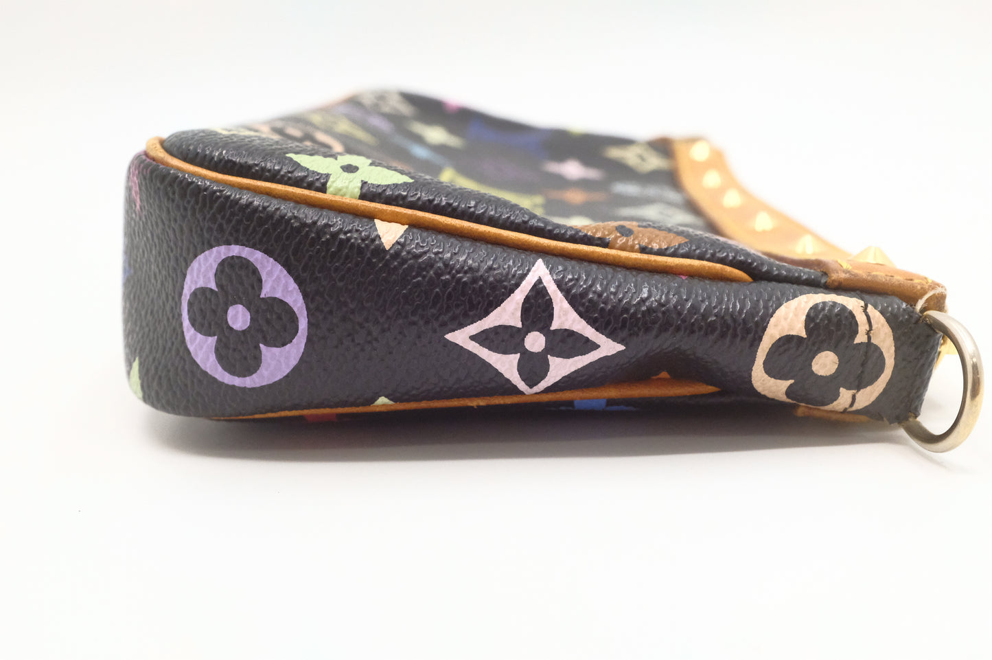 Louis Vuitton Pochette Accessoires in Black Multicolor Monogram Canvas