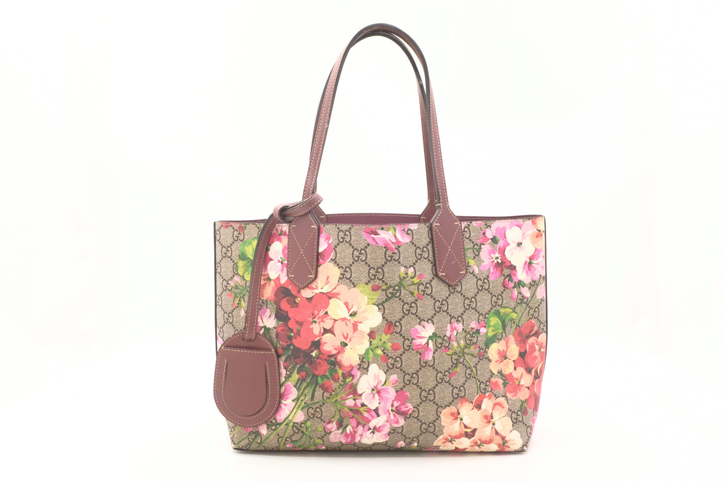Gucci Tote in Blooms Pink Canvas