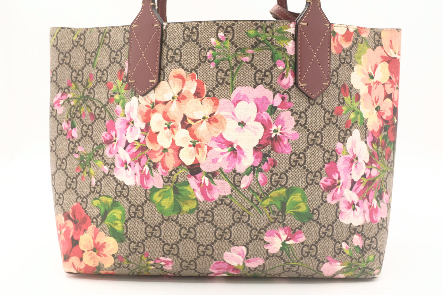 Gucci Tote in Blooms Pink Canvas