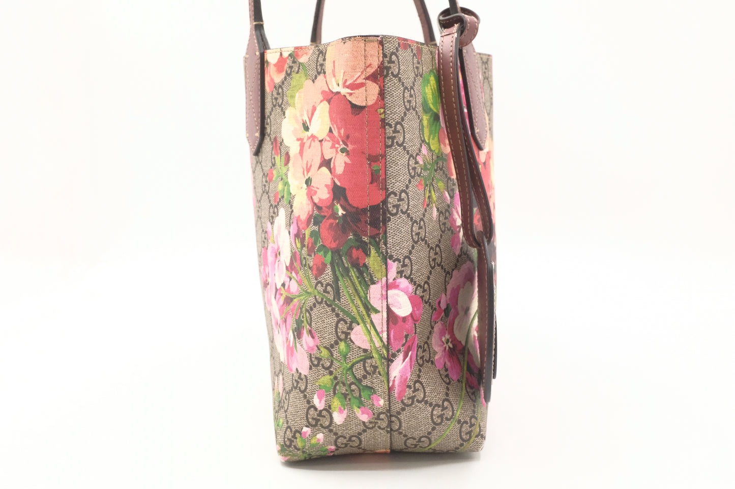 Gucci Tote in Blooms Pink Canvas