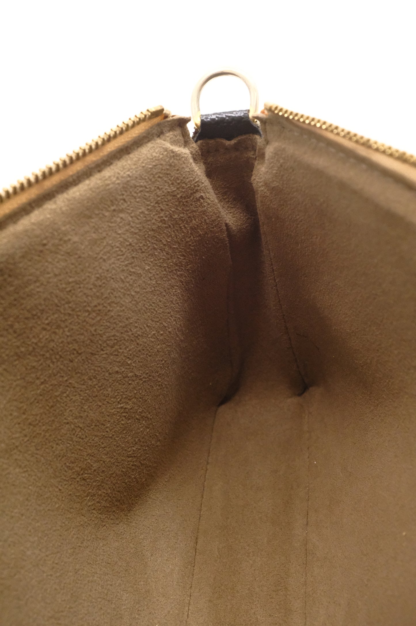 Louis Vuitton Pochette Accessoires in Black Multicolor Monogram Canvas