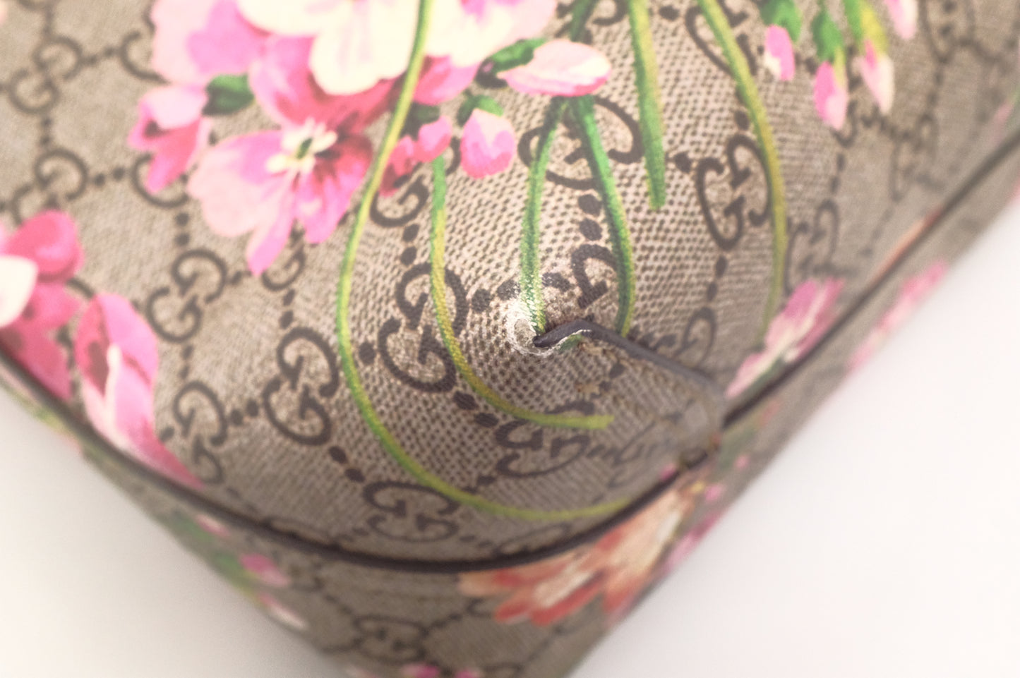 Gucci Tote in Blooms Pink Canvas