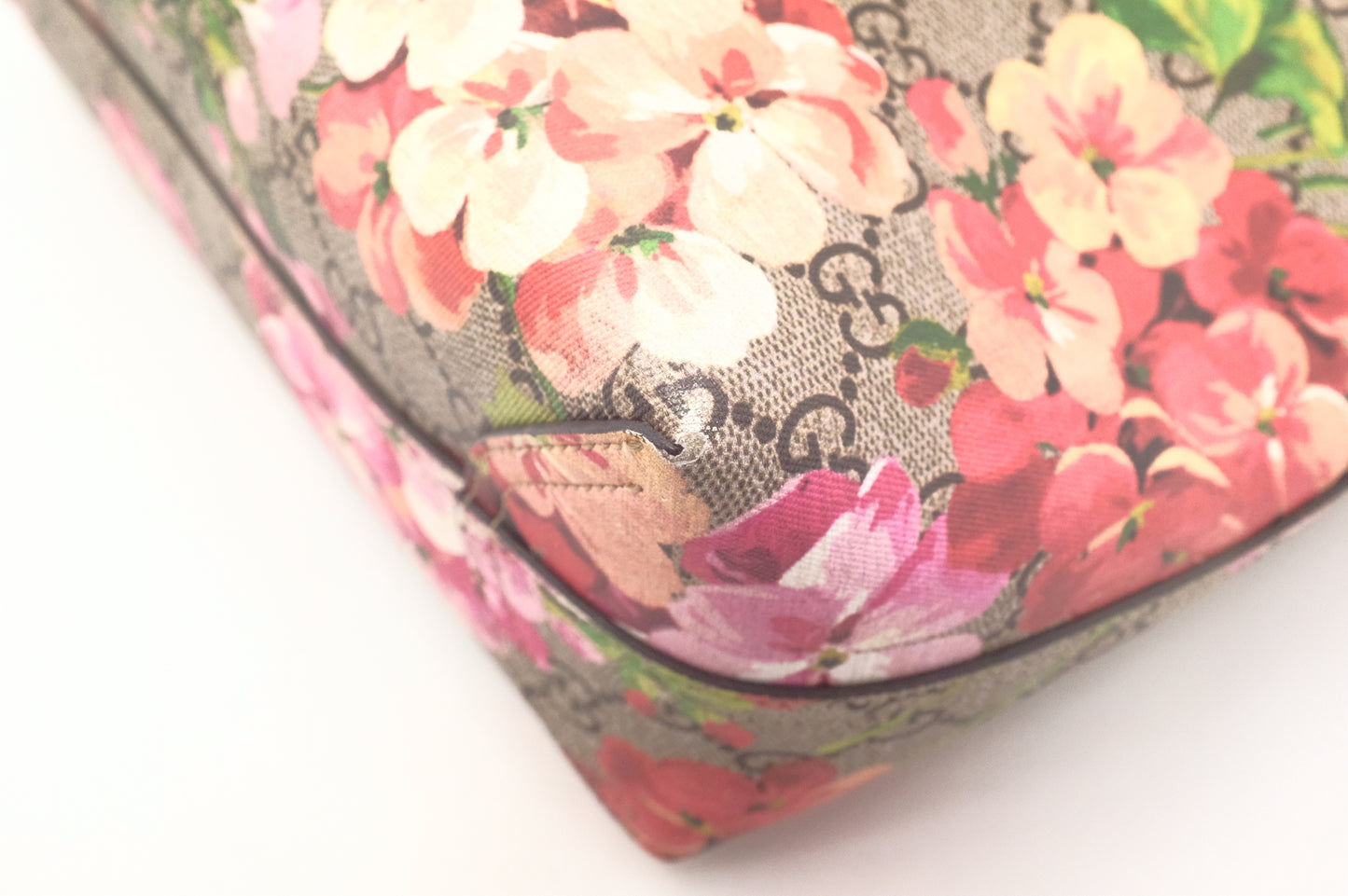 Gucci Tote in Blooms Pink Canvas