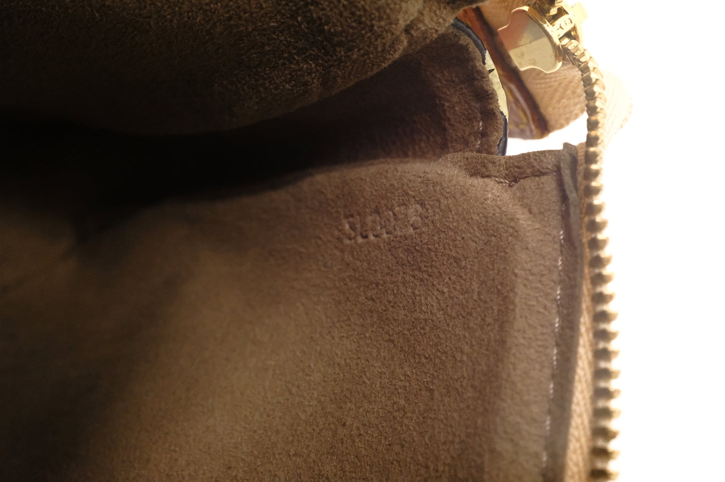 Louis Vuitton Pochette Accessoires in Black Multicolor Monogram Canvas