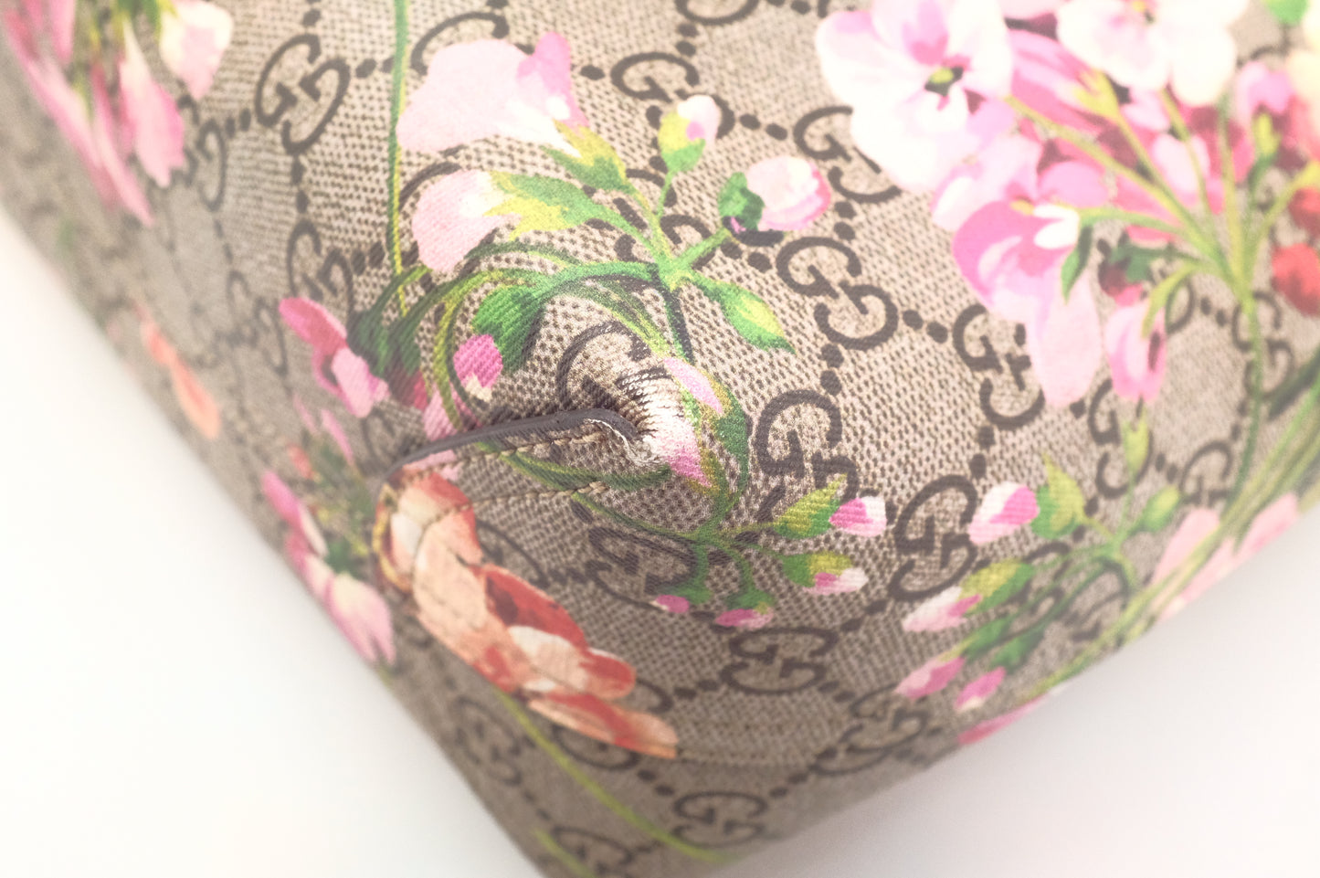 Gucci Tote in Blooms Pink Canvas