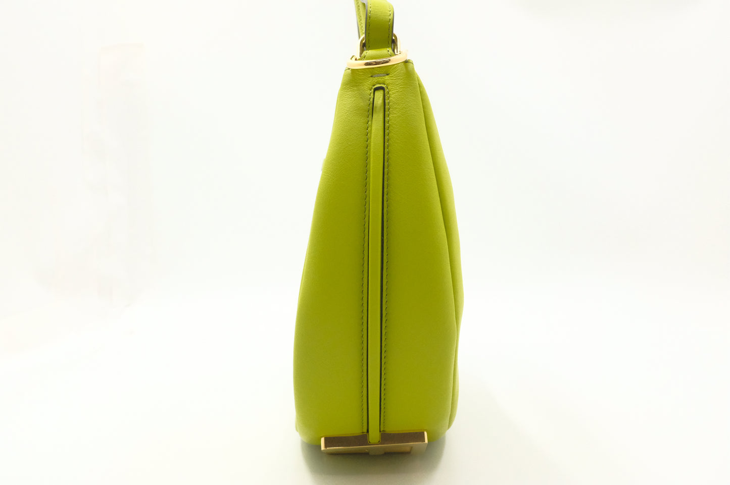 Fendi Small Fendigraphy in Lime Green Leather
