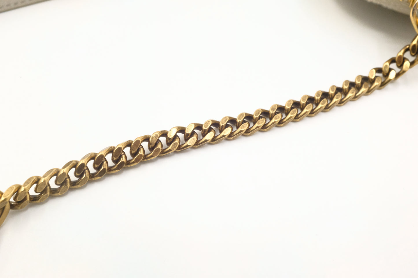 YSL Saint Laurent Gaby Crossbody Bag in White Leather