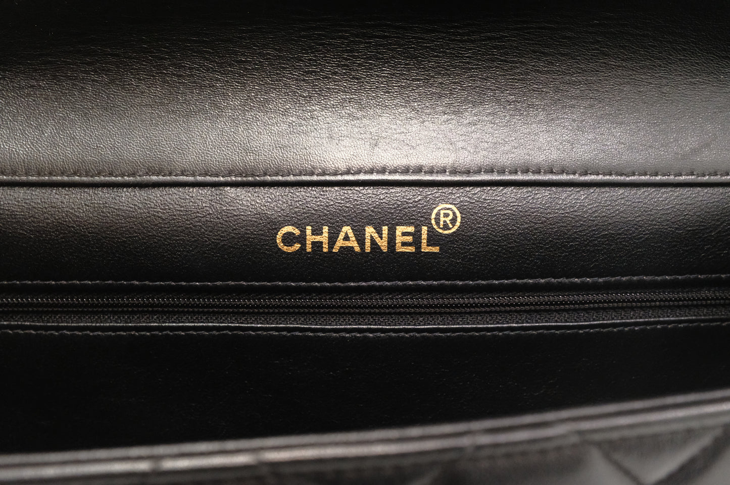 Chanel Double-Face Flap 30 in Black Matelassé Leather