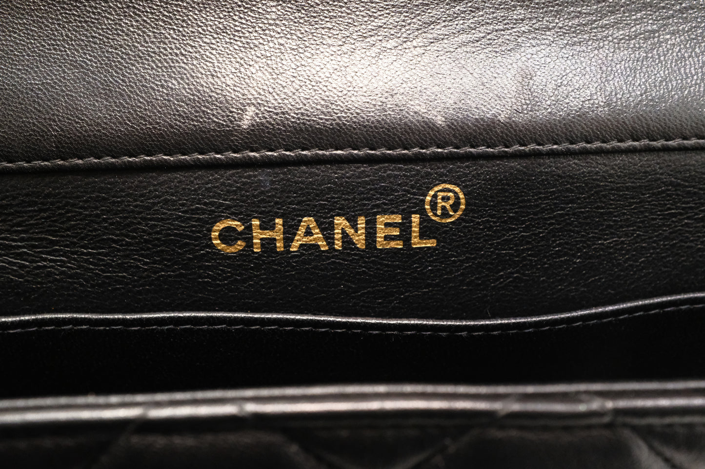 Chanel Double-Face Flap 30 in Black Matelassé Leather
