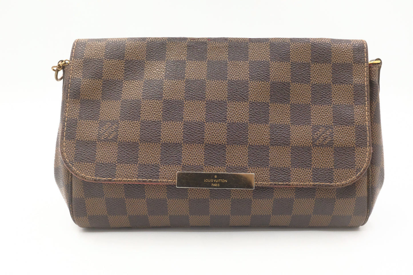 Louis Vuitton Favorite MM in Damier Ebene Canvas