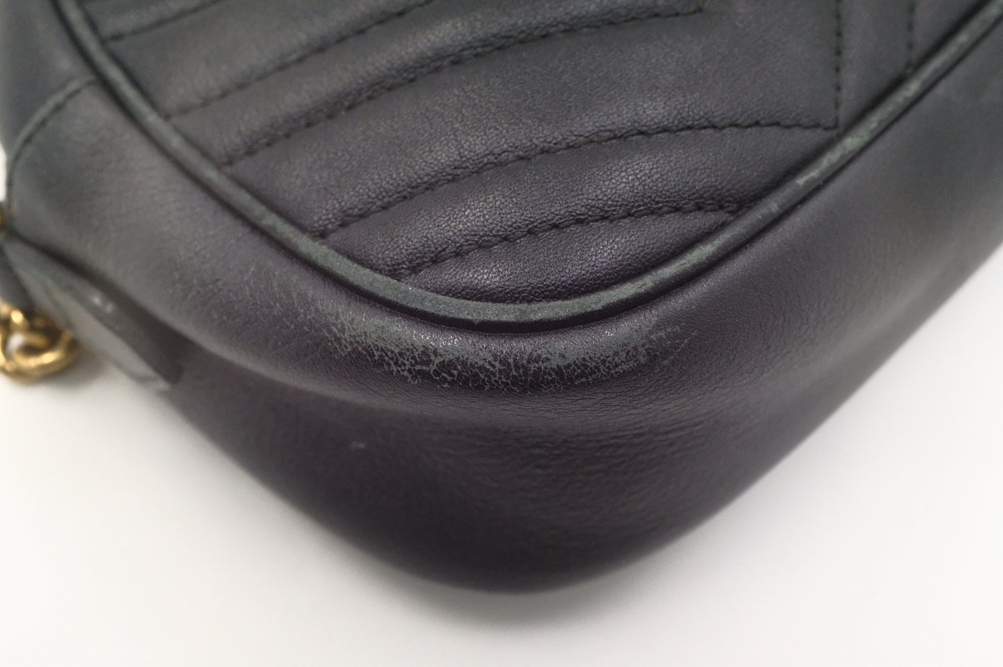 Gucci Marmont Crossbody Bag in Black Leather
