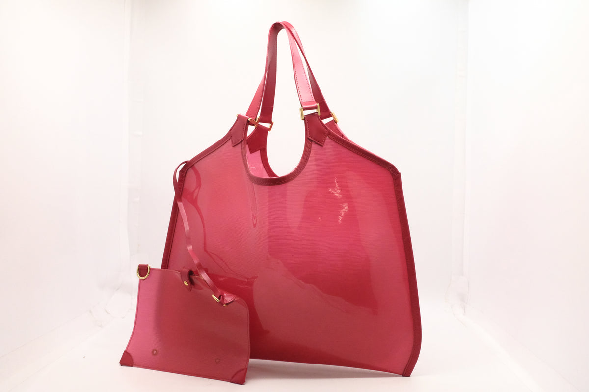 Louis Vuitton Plage Lagoon in Red Epi Vinyl