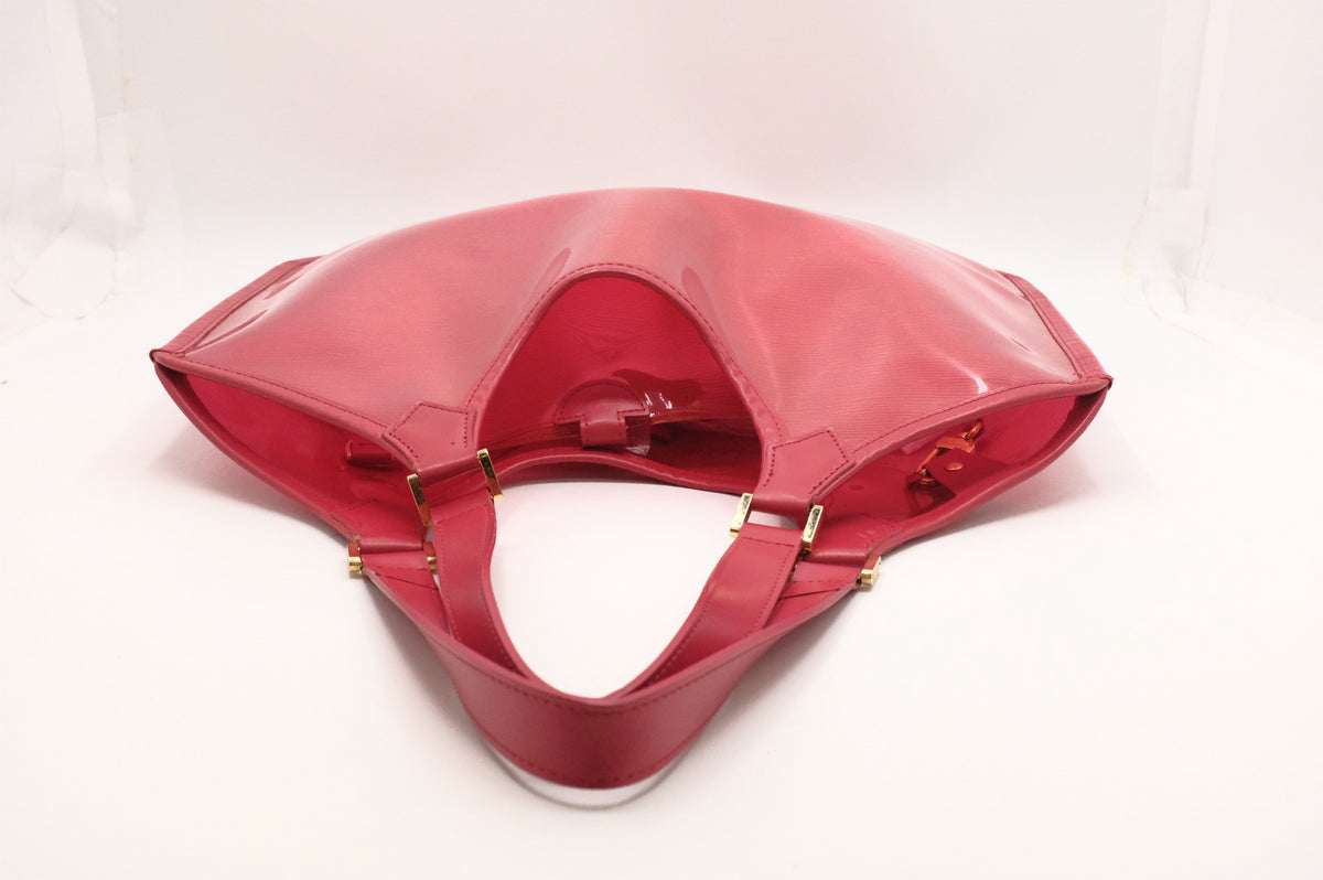 Louis Vuitton Plage Lagoon in Red Epi Vinyl
